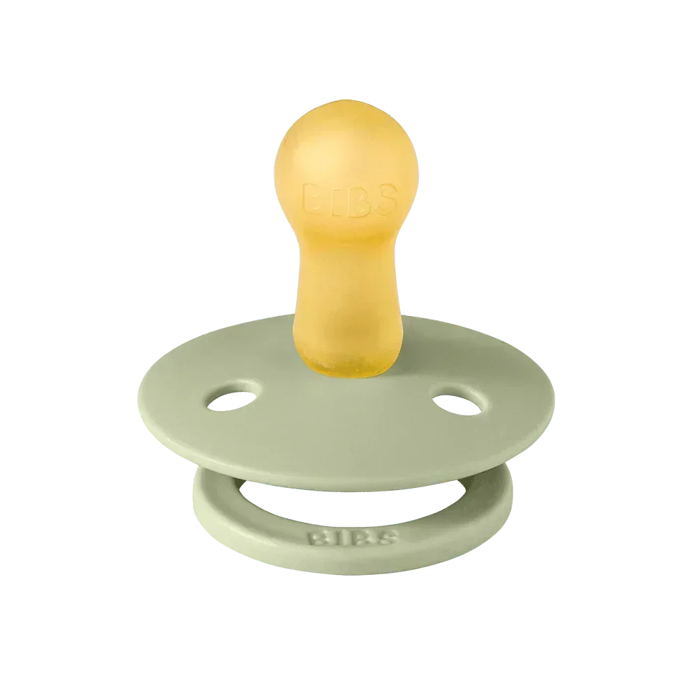 BIBS Sage Round Pacifier Twin Pack