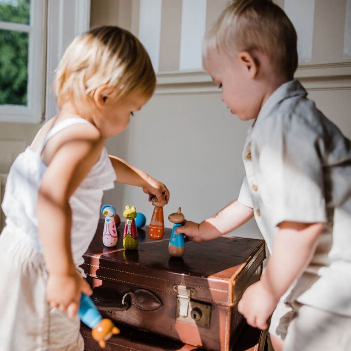 Beatrix Potter Wooden Toy Skittles