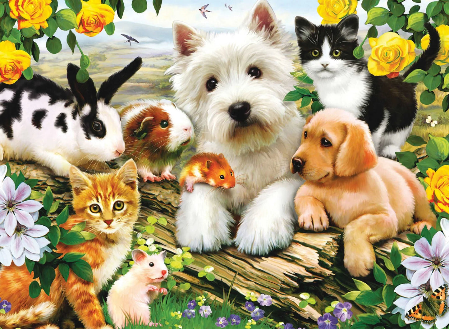 Ravensburger Happy Animal Buddies Puzzle 300 Pieces