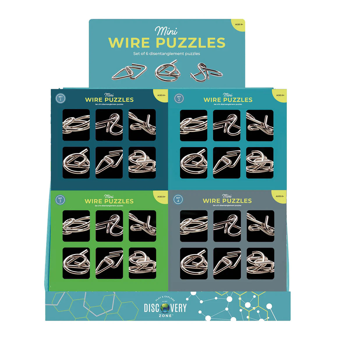 Discovery Zone Mini Wire Puzzles