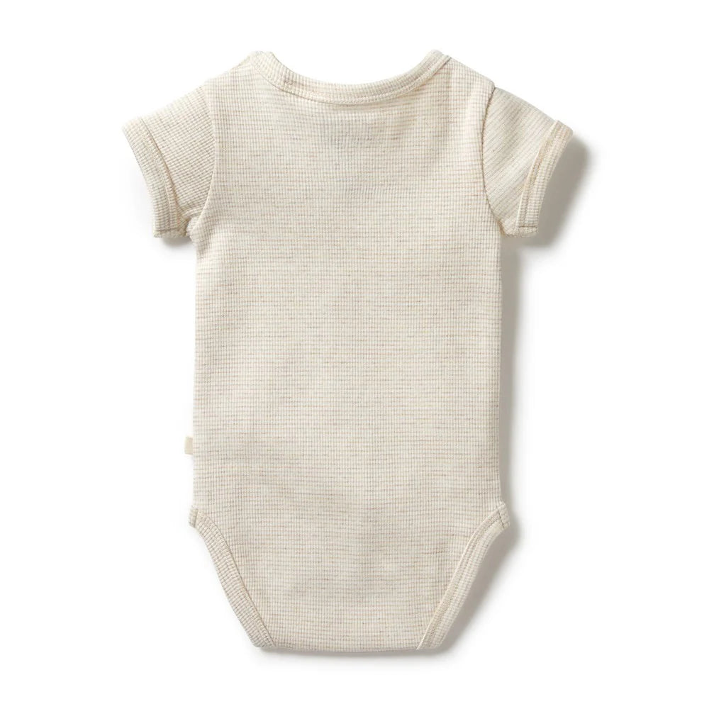 Wilson & Frenchy Organic Stripe Bodysuit