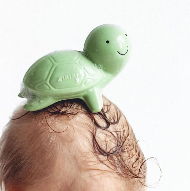 Tikiri Turtle Rubber Teether Rattle and Bath Toy