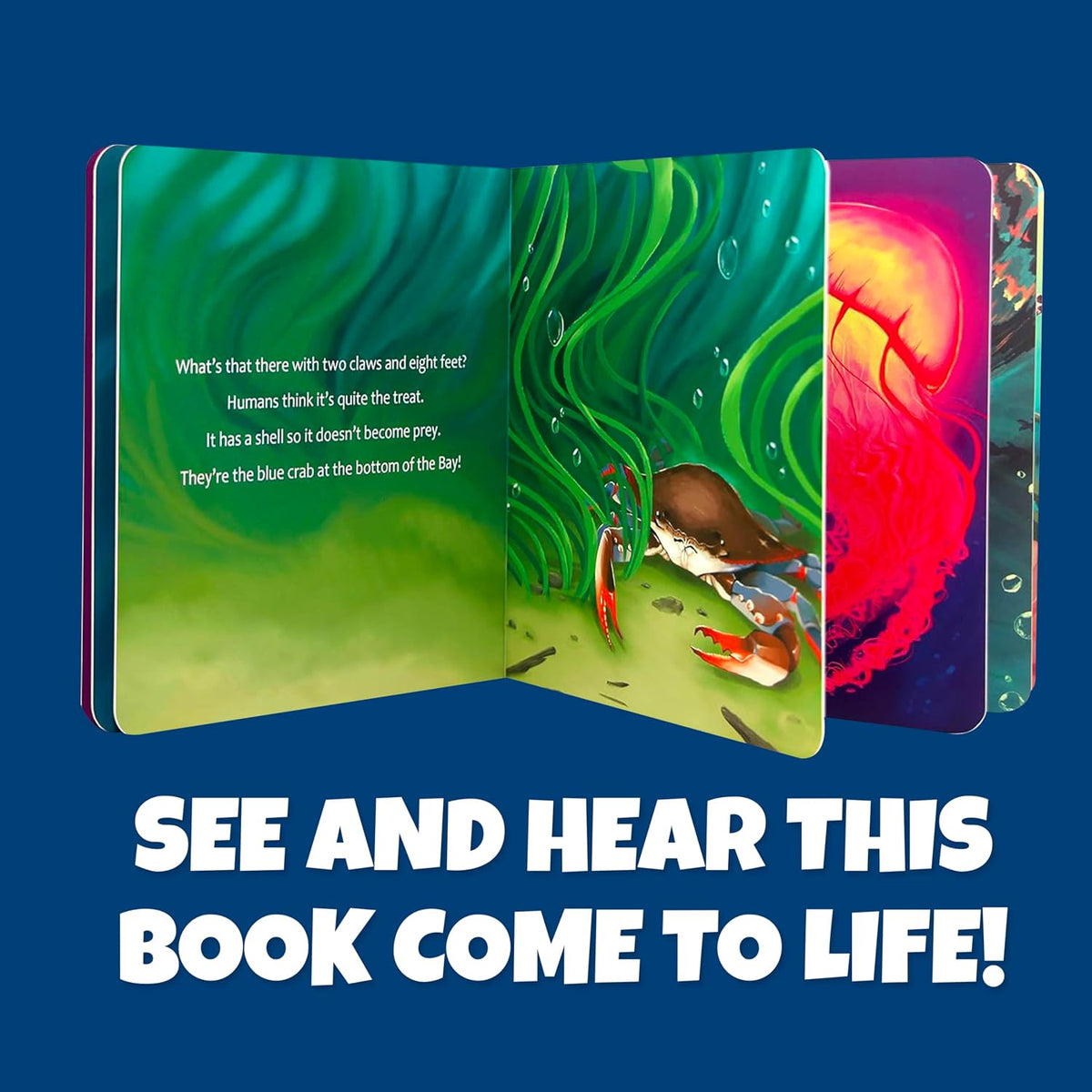 HoloToyz Sea Creatures Interactive AR Book