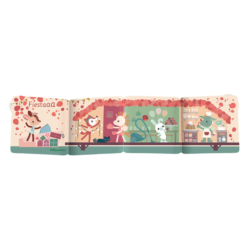 Lilliputiens Fiesta Magic Bath Book