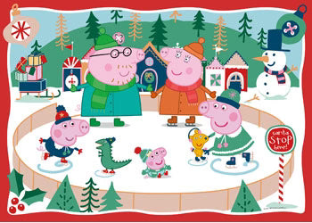 Ravensburger 24pc Giant Floor Jigsaw Puzzle Peppa Pig Snow Much Fun