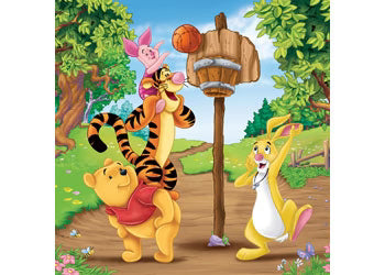 Ravensburger 3 x 49pc Jigsaw Puzzle Winnie the Pooh Sports Day