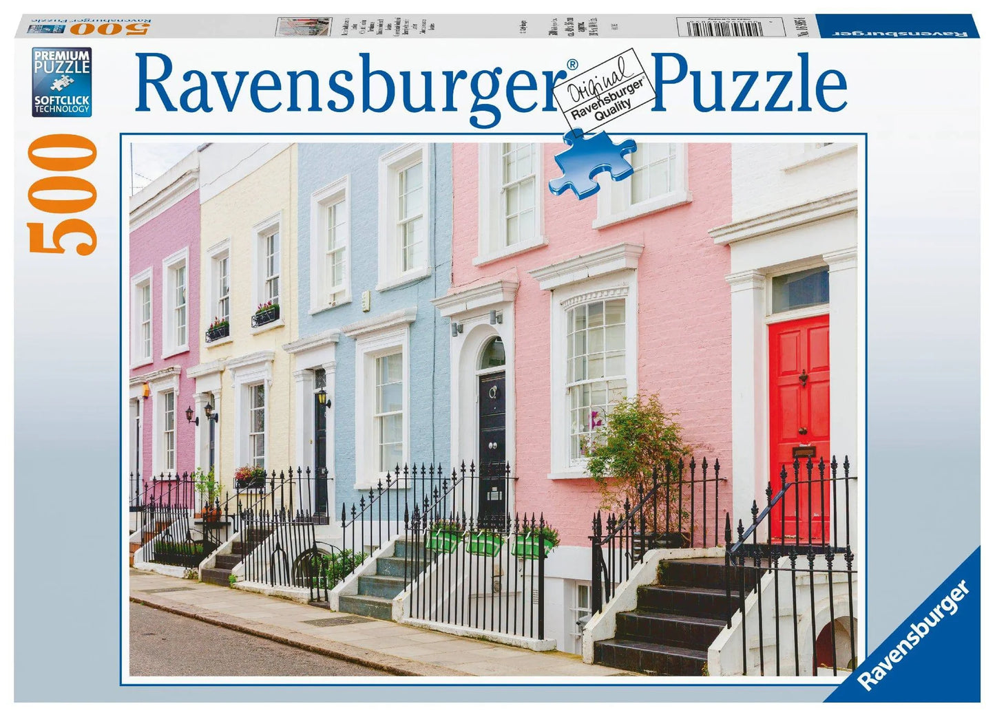 Ravensburger 500pc Jigsaw Puzzle Colourful London Townhouses