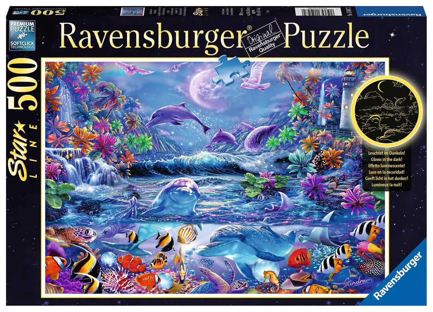 Ravensburger 500pc Jigsaw Puzzle Magical Moonlight