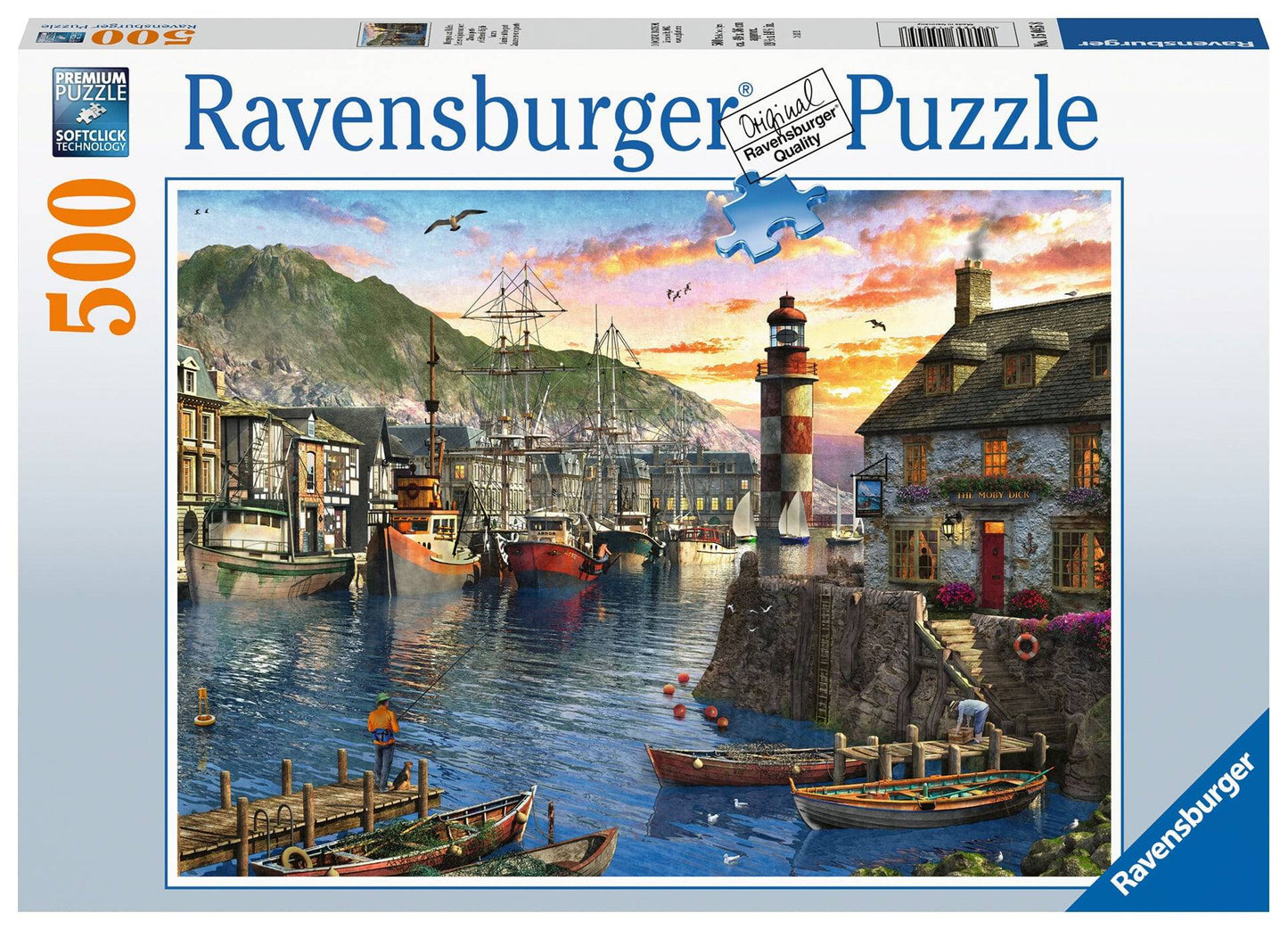 Ravensburger 500pc Jigsaw Puzzle Sunrise at the Port