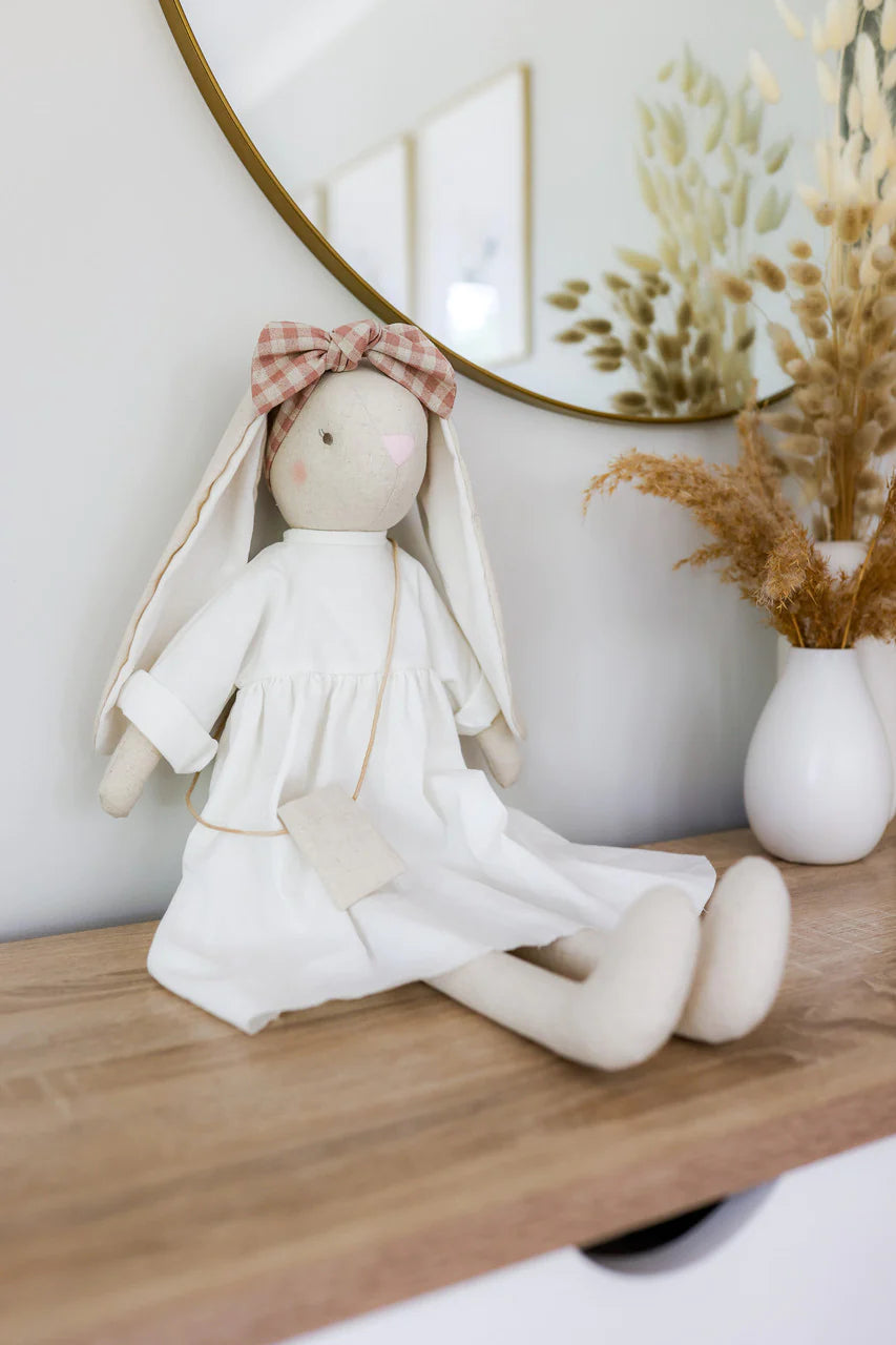 Alimrose Sofia Bunny Ivory 70cm