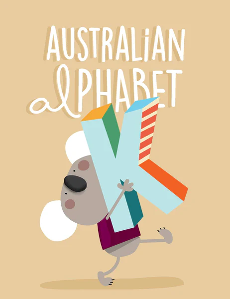 Australian Alphabet by Consuelo F Ortiz