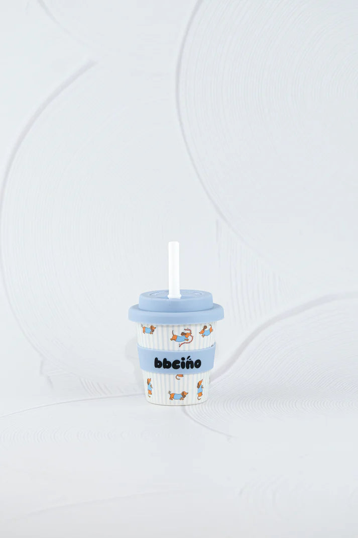 BBChino Reusable Babycino Cup Dash In Blue