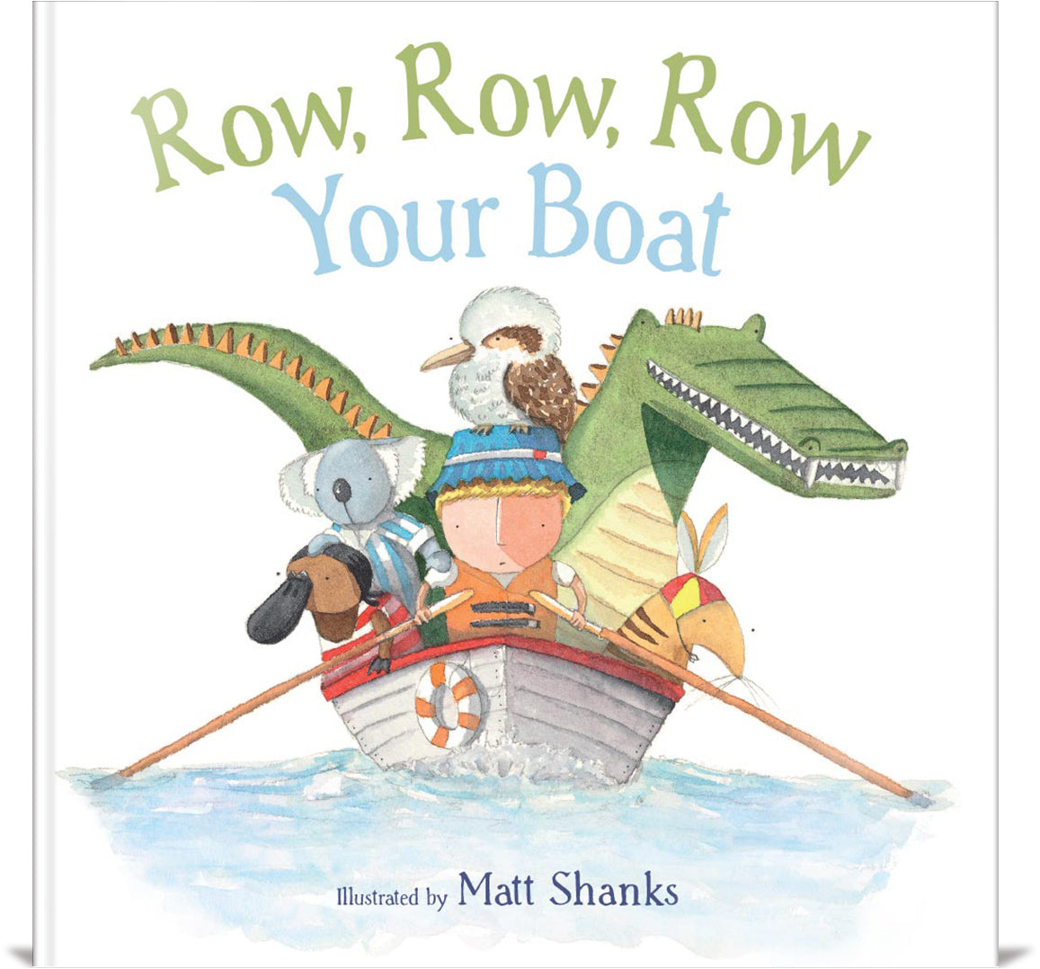 Row Row Row Your Boat Illustrated Matt Shanks
