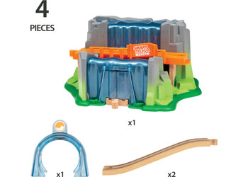 BRIO Smart Tech Waterfall Tunnel 4 pc