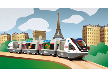 BRIO TGV High Speed Train 7pc
