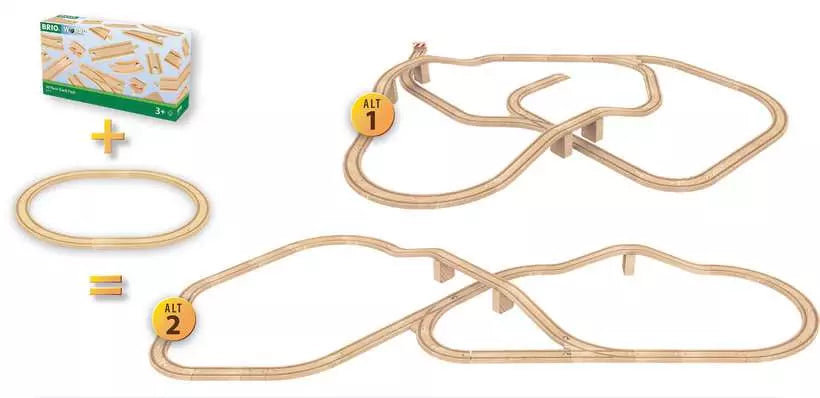 BRIO Track Pack 50pc