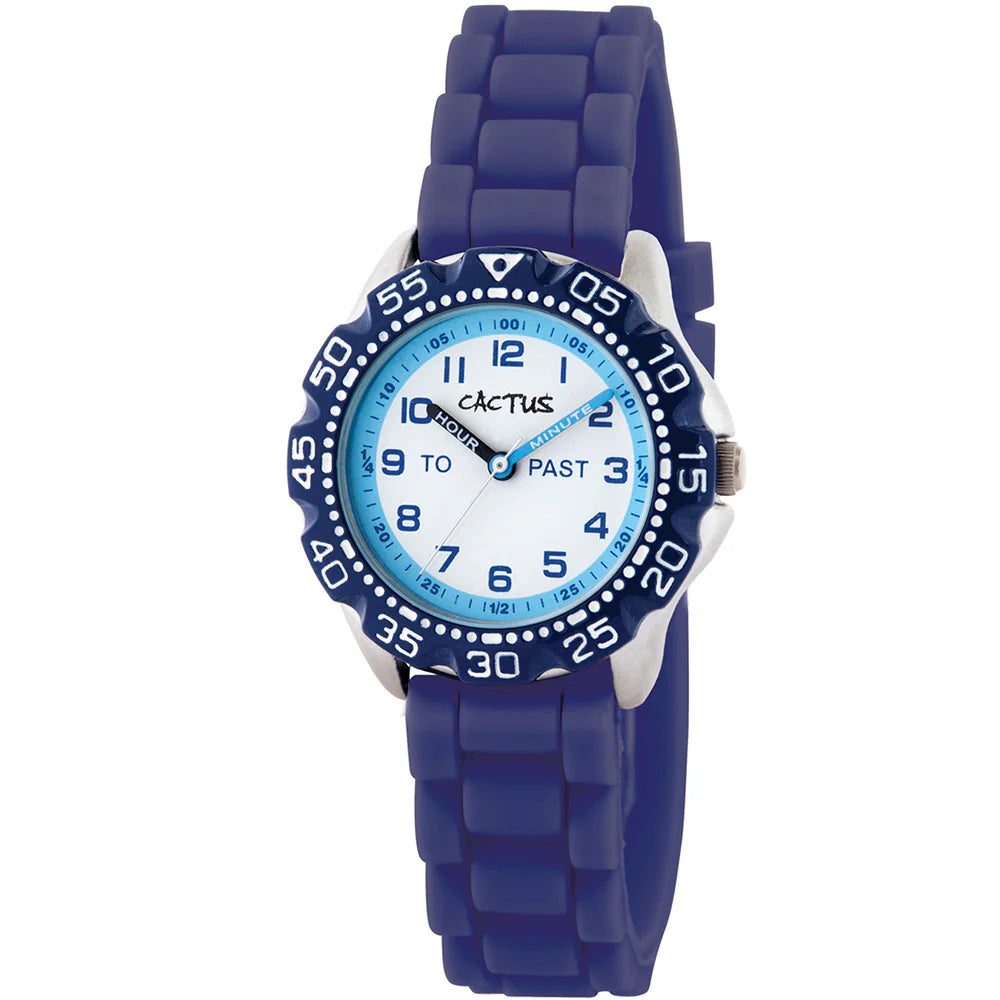 Cactus Watch Time Teacher Navy