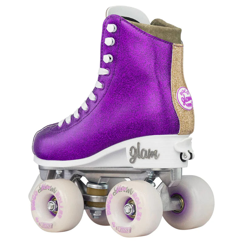 Crazy Skates Adjustable Glam Roller Skates Purple