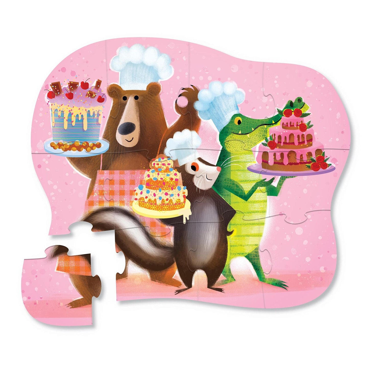 Crocodile Creek 12pc Jigsaw Puzzle Sweet Treats
