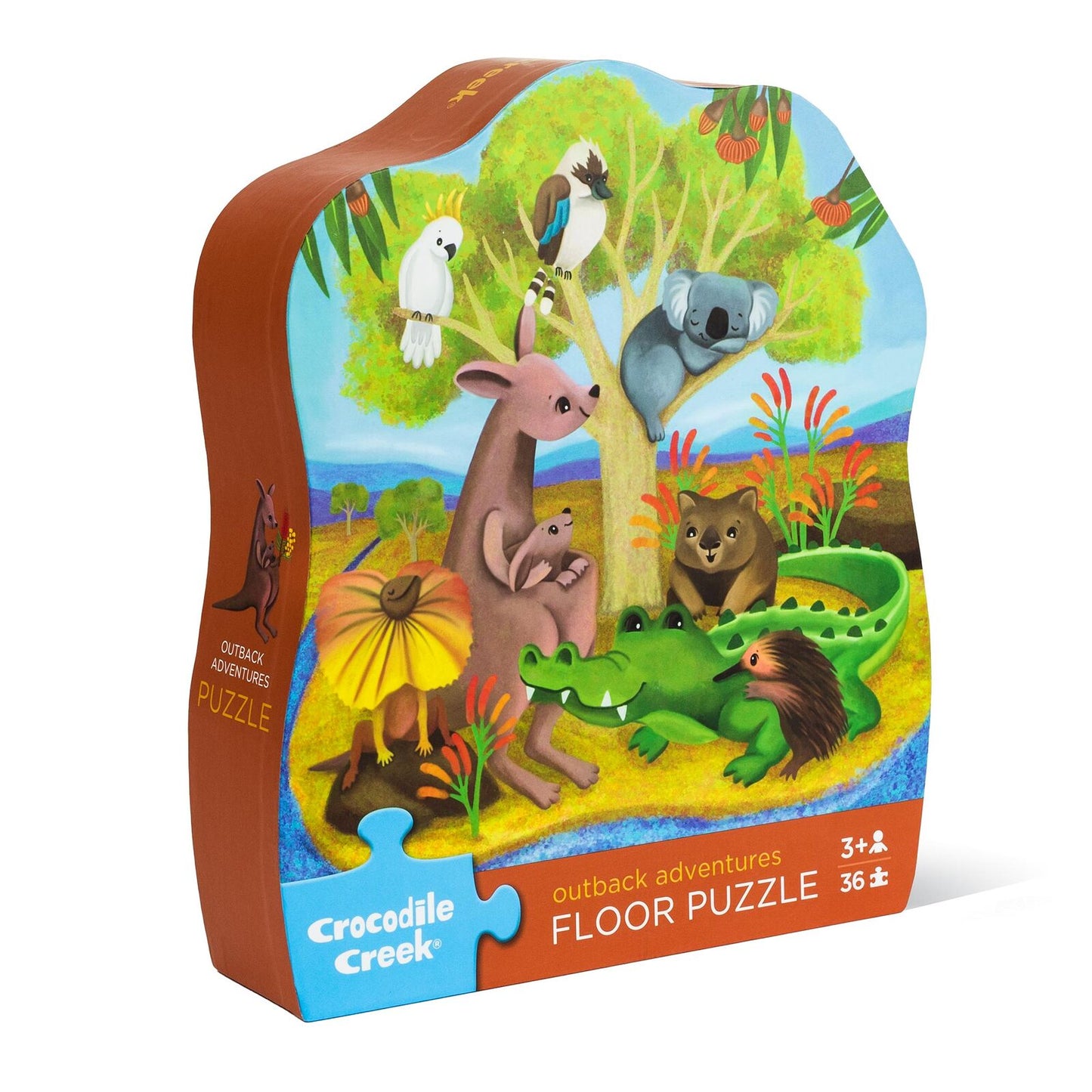 Crocodile Creek 36pc Jigsaw Puzzle Outback Adventures