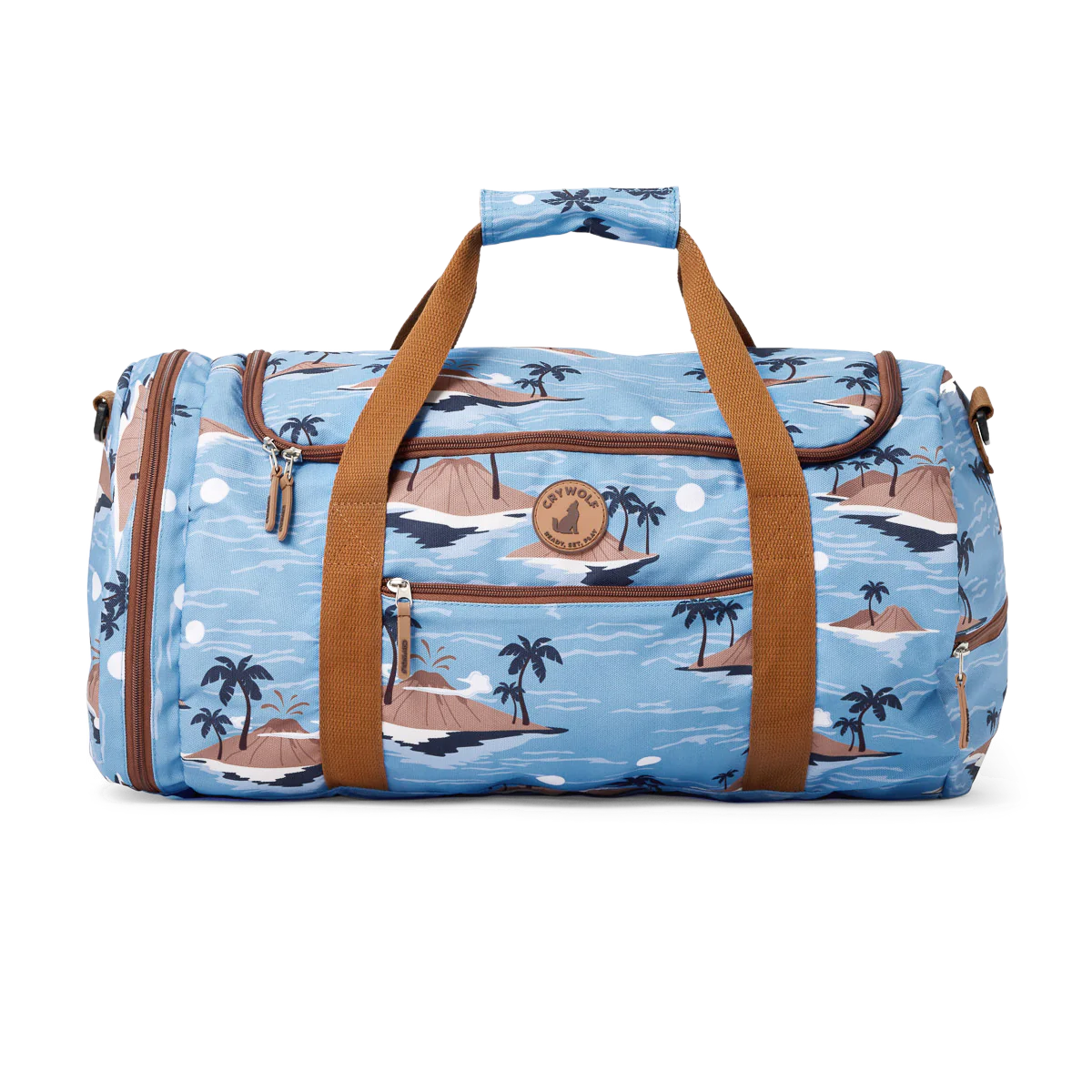Crywolf Packable Duffle Blue Lost Island