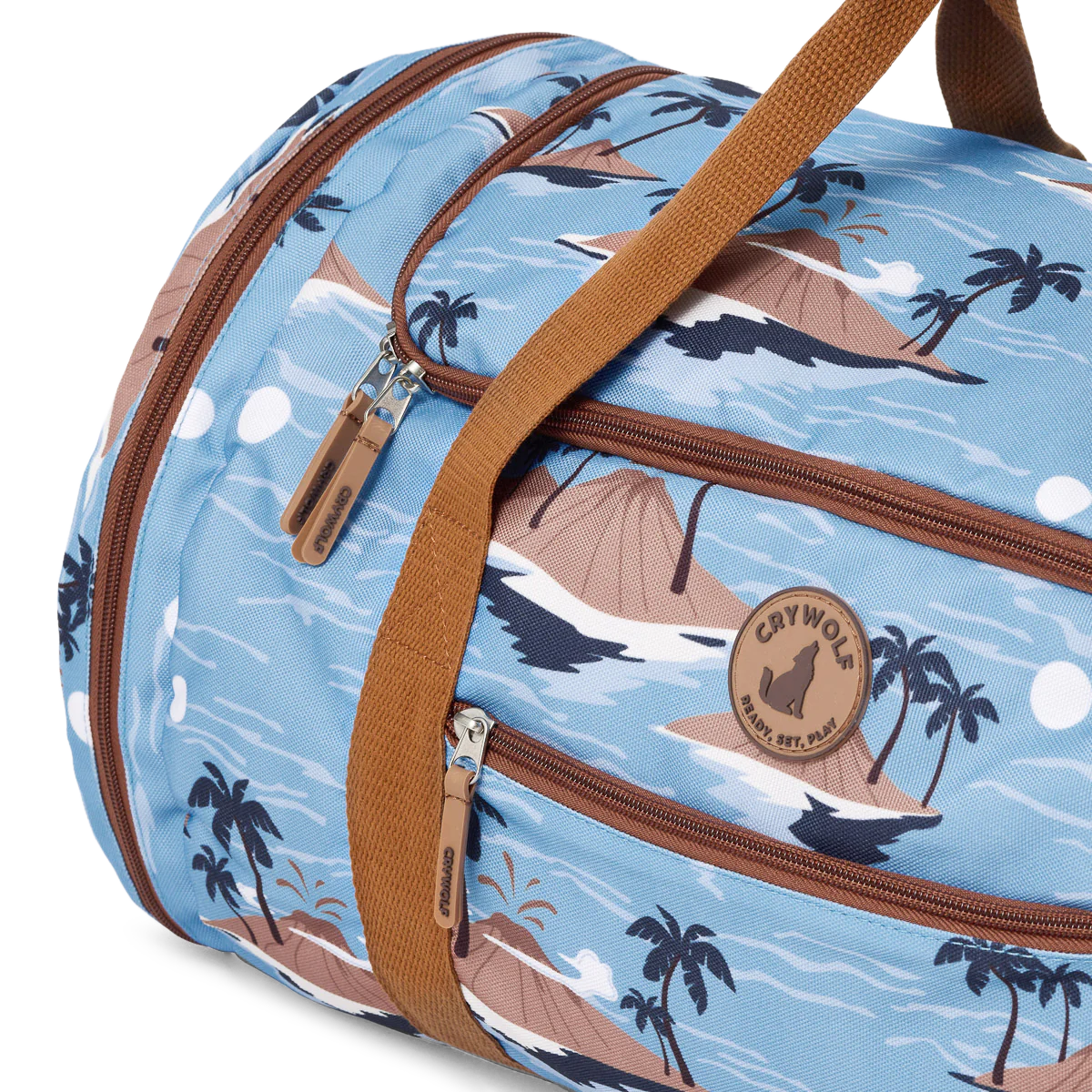 Crywolf Packable Duffle Blue Lost Island