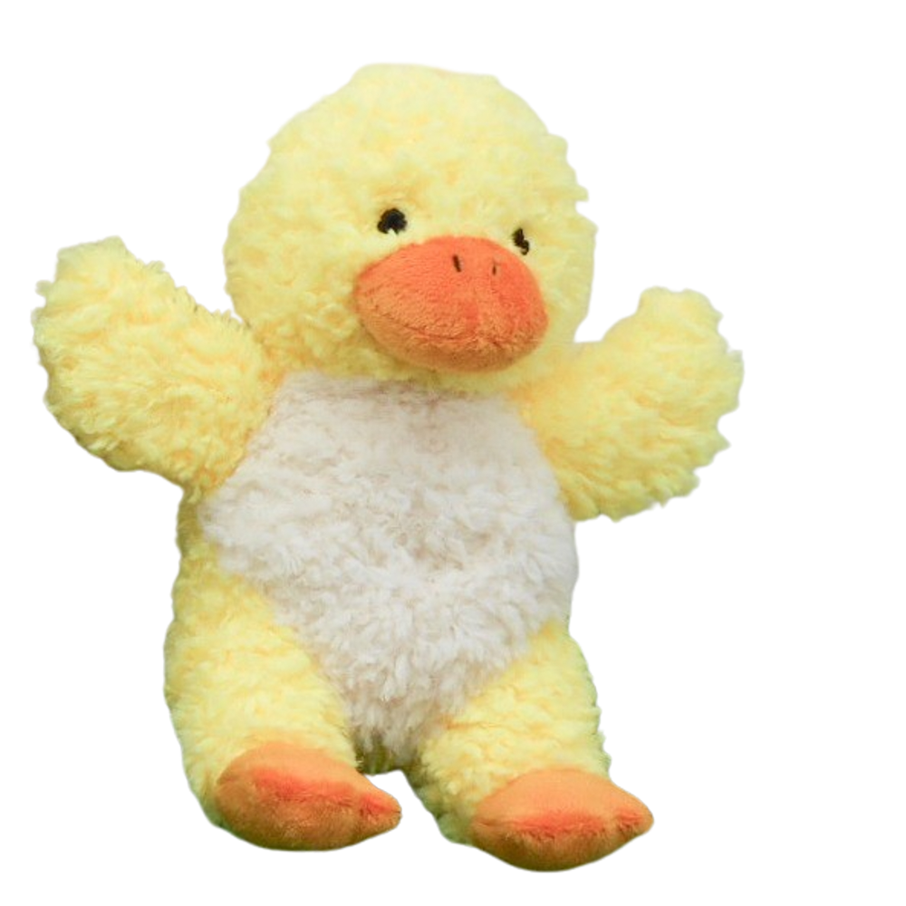 Curly Duck Soft Toy