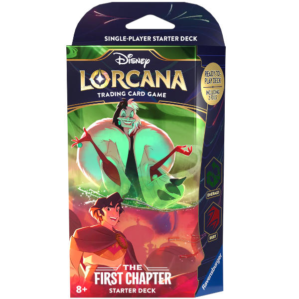 Disney Lorcana The First Chapter Starter Deck Emerald & Ruby