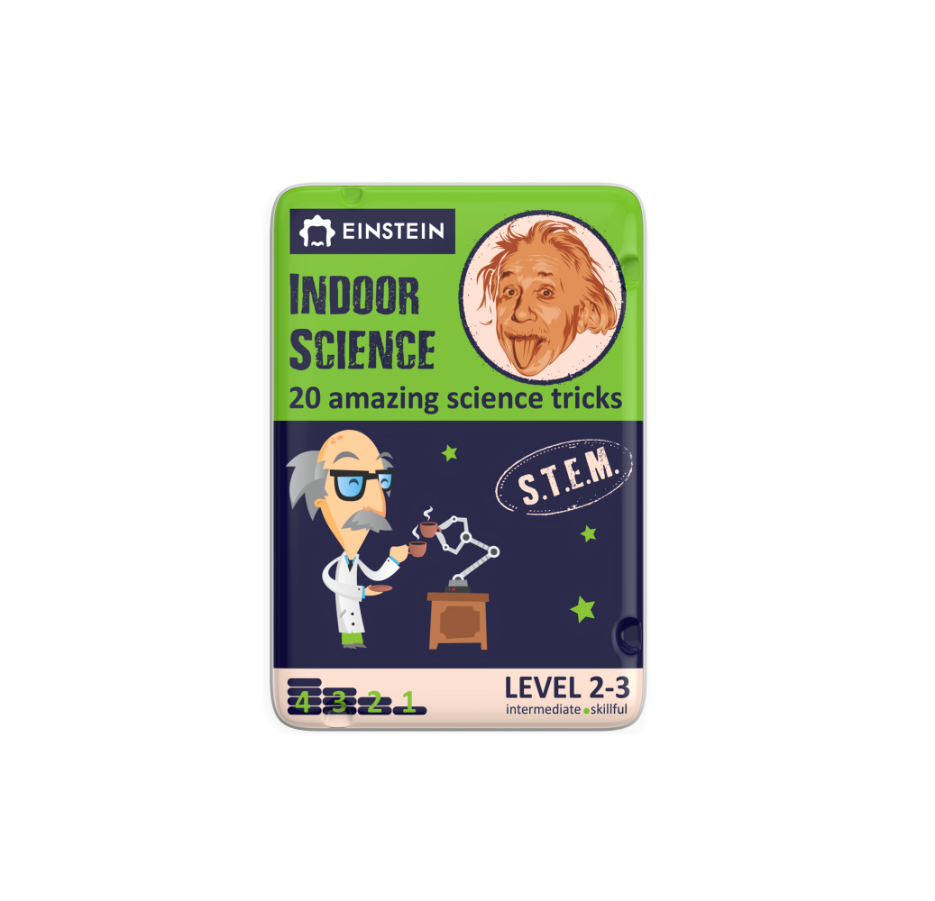 Einstein Indoor Science Activity Cards