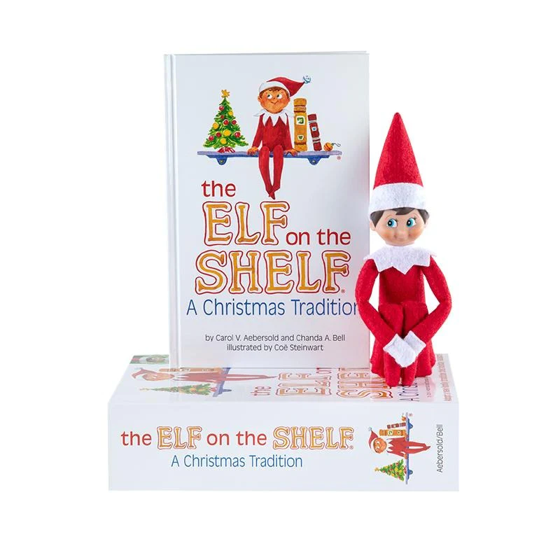 Elf on the Shelf Boy with Blue Eyes