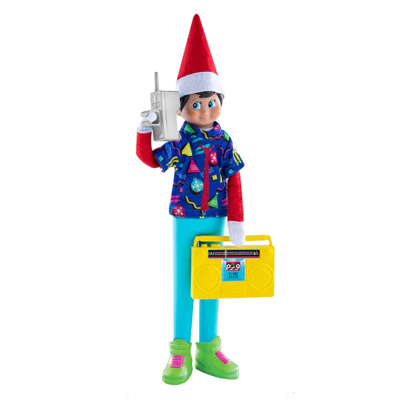 Elf On The Shelf Claus Couture Retro Rad 80s Gear