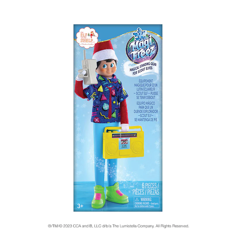 Elf On The Shelf Claus Couture Retro Rad 80s Gear