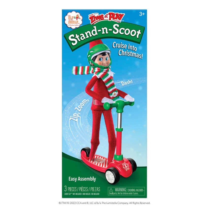 Elf On The Shelf Stand and Scoot