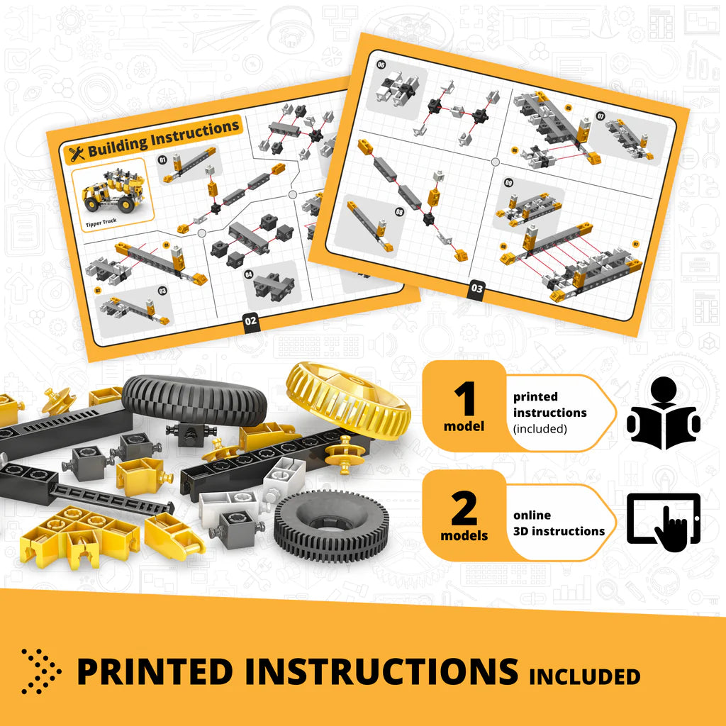 Engino Creative Builder 3-in-1 Tipper Truck