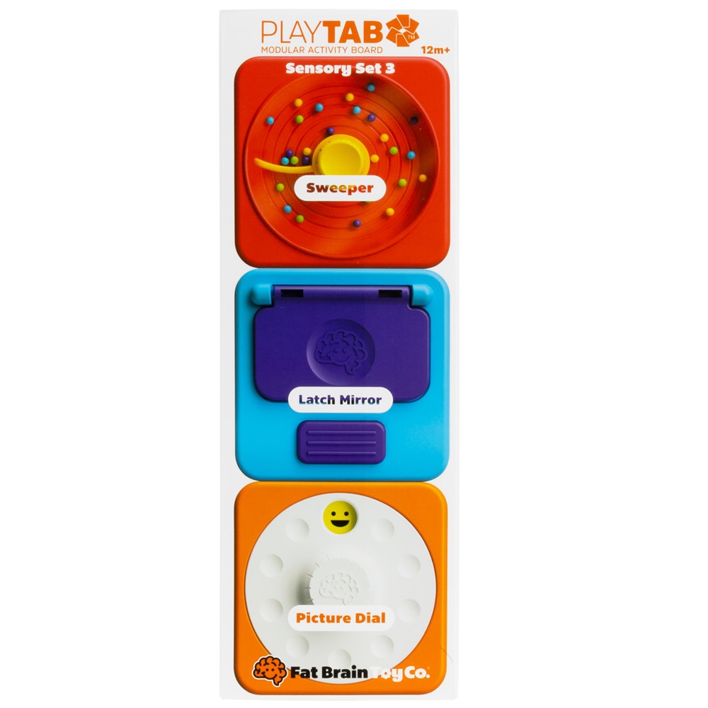 Fat Brain Toys PlayTab Sensory Set 3
