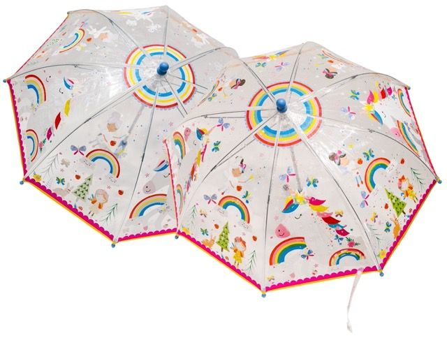Floss & Flock Colour Changing Umbrella Rainbow Fantasy