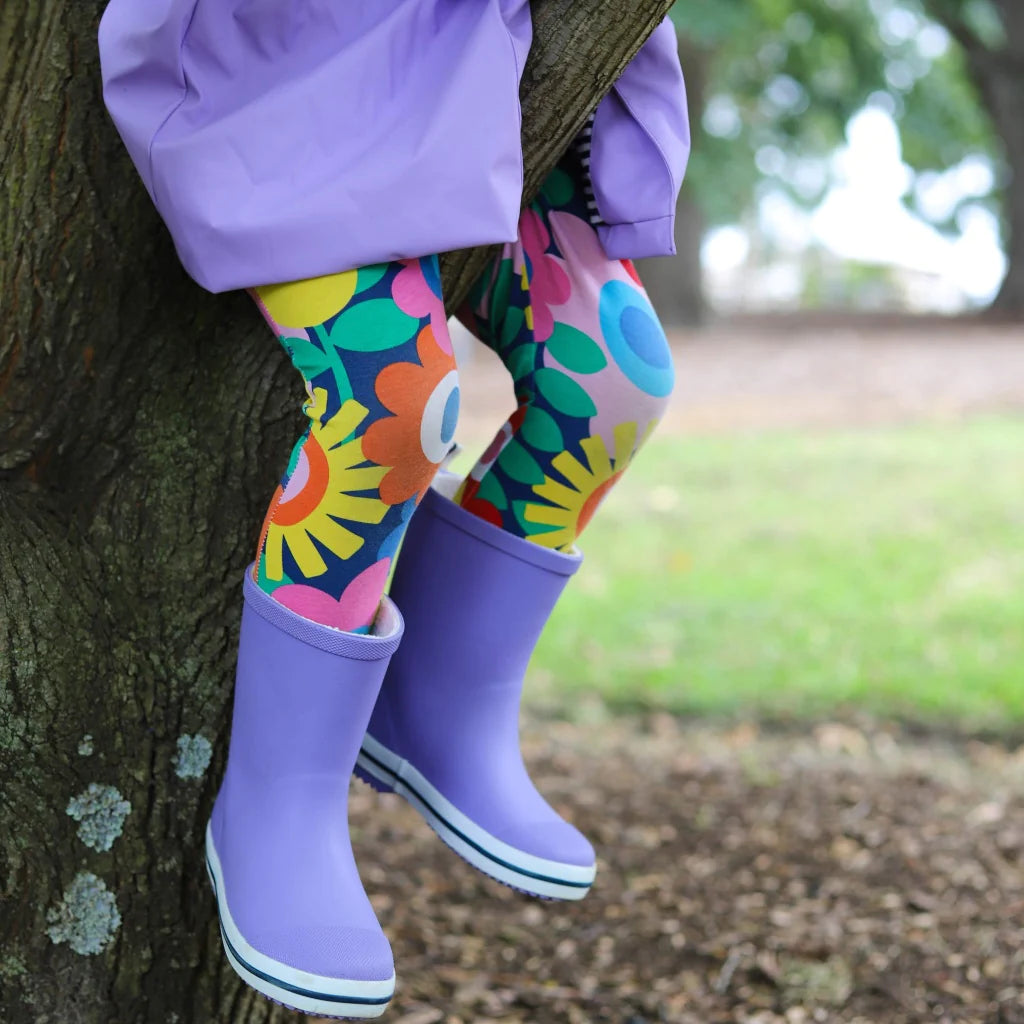 French Soda Gumboots Purple