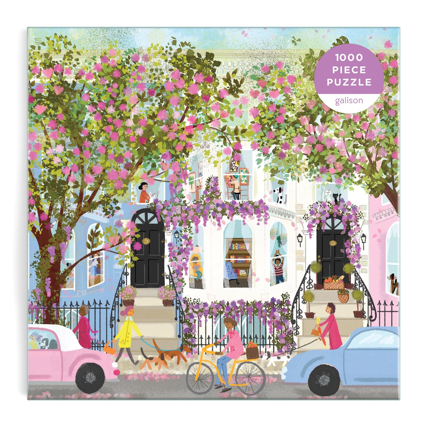 Galison 1000pc Jigsaw Puzzle Spring Terrace Joy Laforme