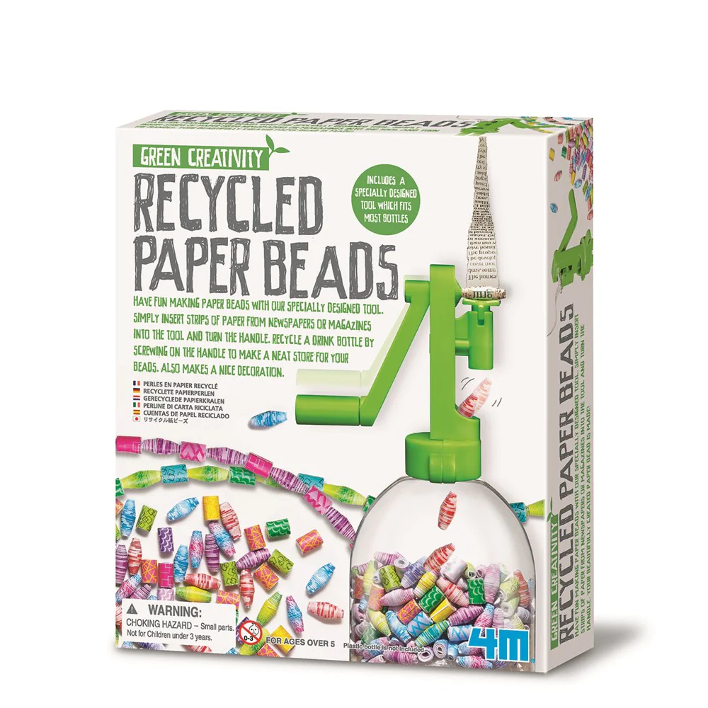 Green Creativity Recycled Paper Beads