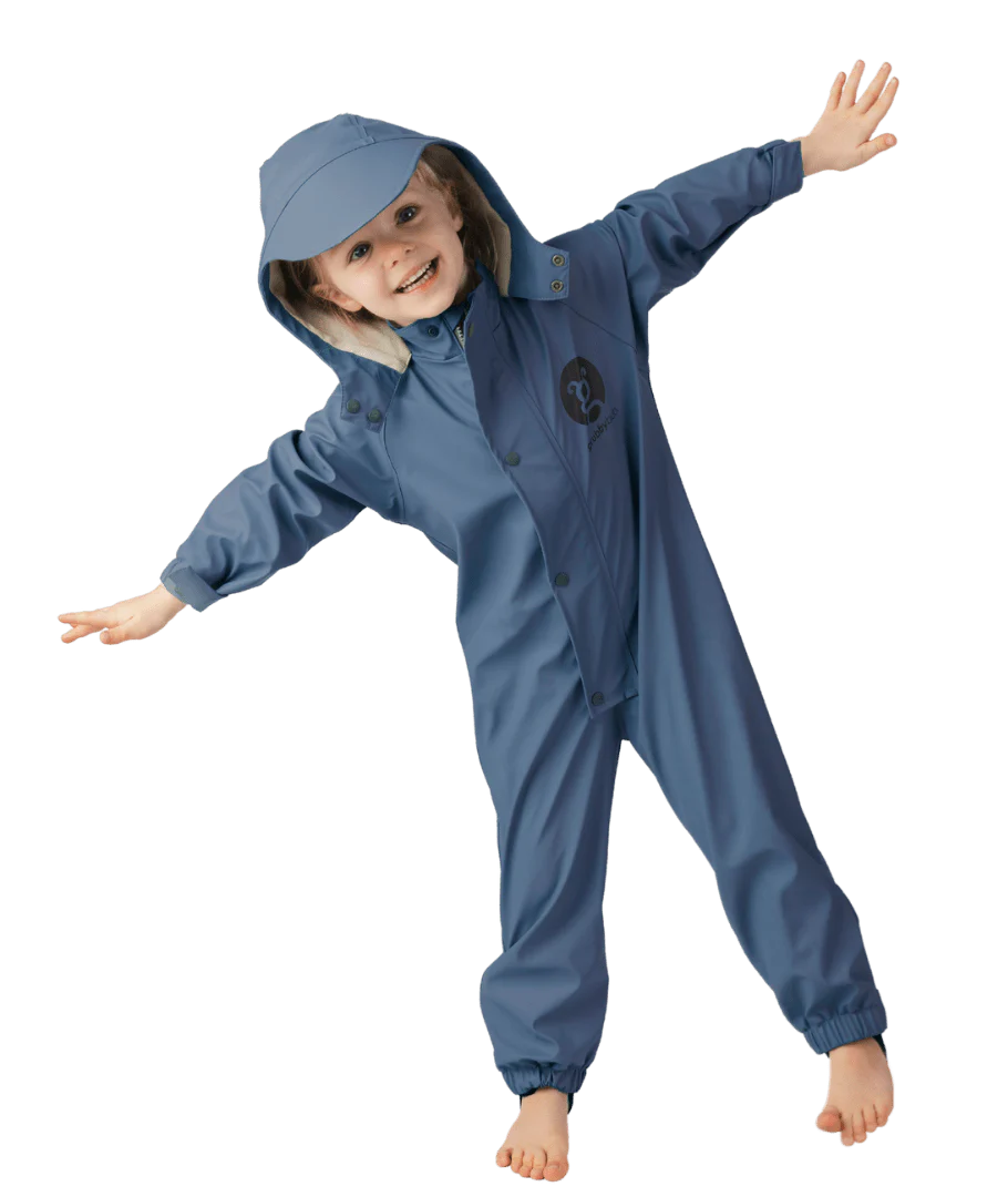 GrubbyBub Puddle Suit Smoky Navy