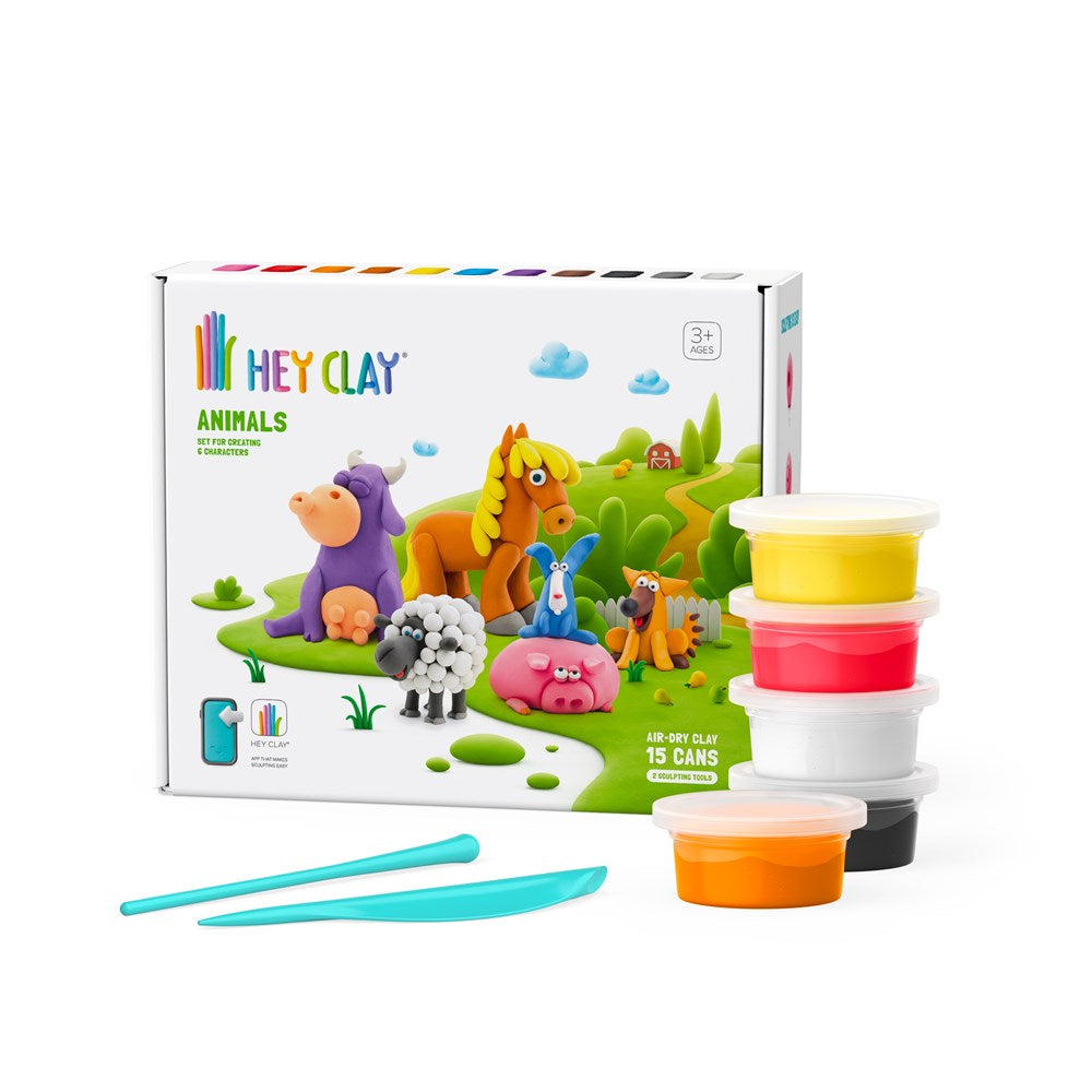 Hey Clay Animals Set Large