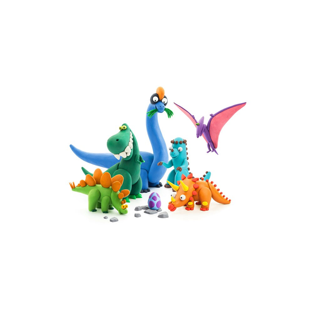 Hey Clay Dinosaur Set Large