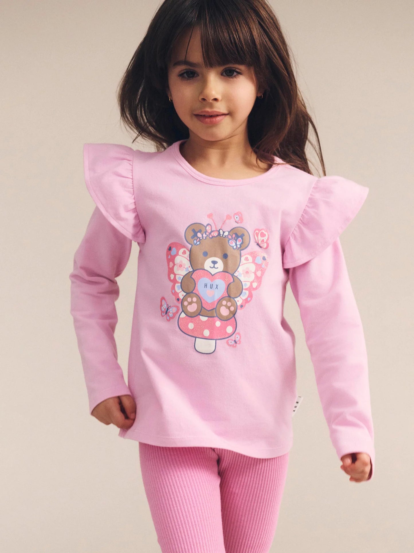 Huxbaby Long Sleeve Frill Top Fairy Hux
