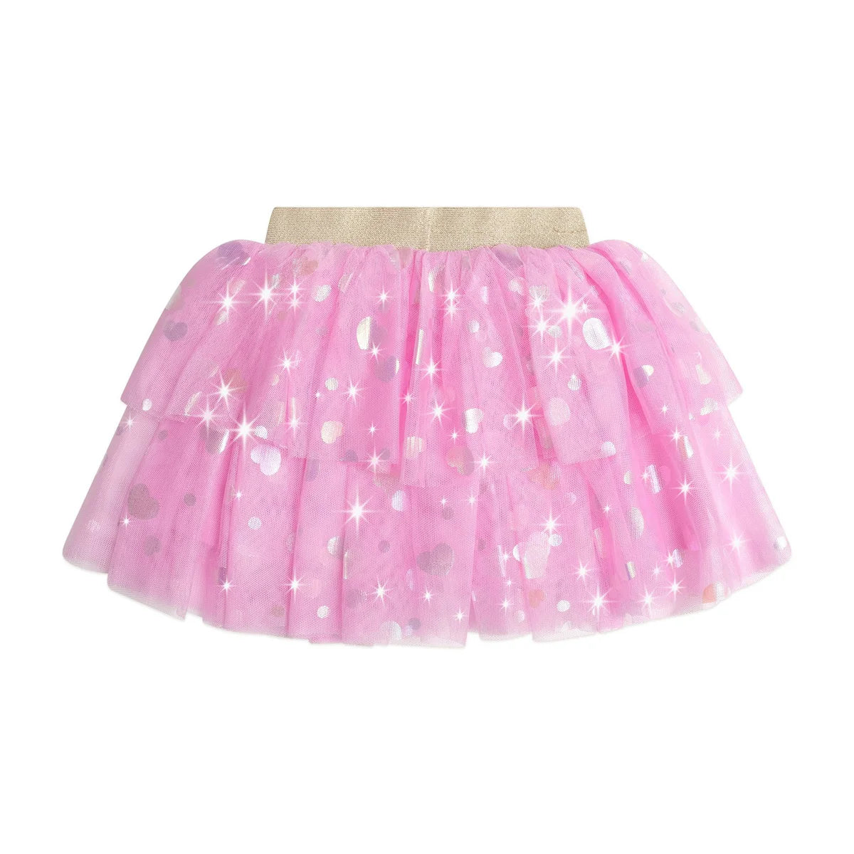 Huxbaby Party Hearts Tiered Tulle Skirt