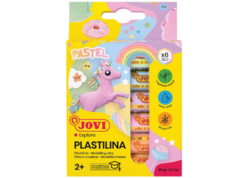 Jovi Plastilina Pastel 6 x 15g Pack