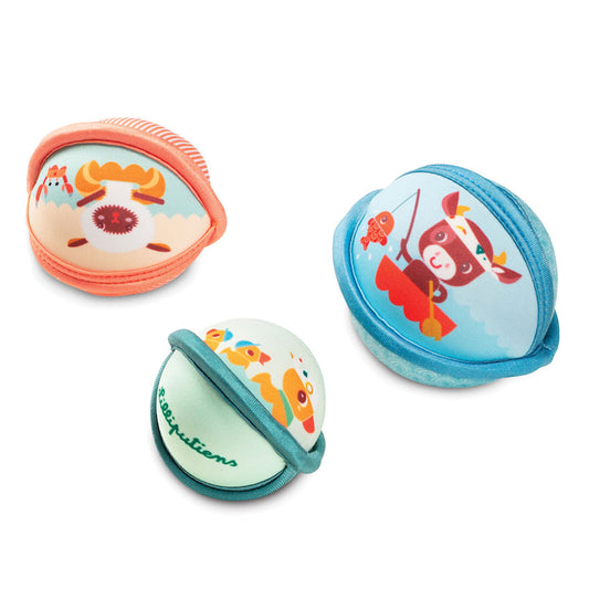 Lilliputiens Farm Bath Ball Set of 3