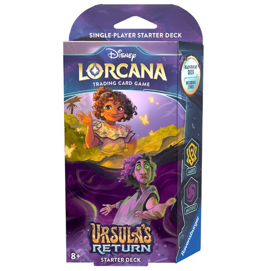 Disney Lorcana Ursula's Return Amber & Amethyst Starter Deck
