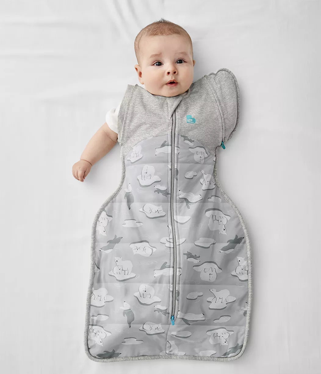 Love To Dream Swaddle Up Transition Bag Extra Warm 3.5Tog Grey