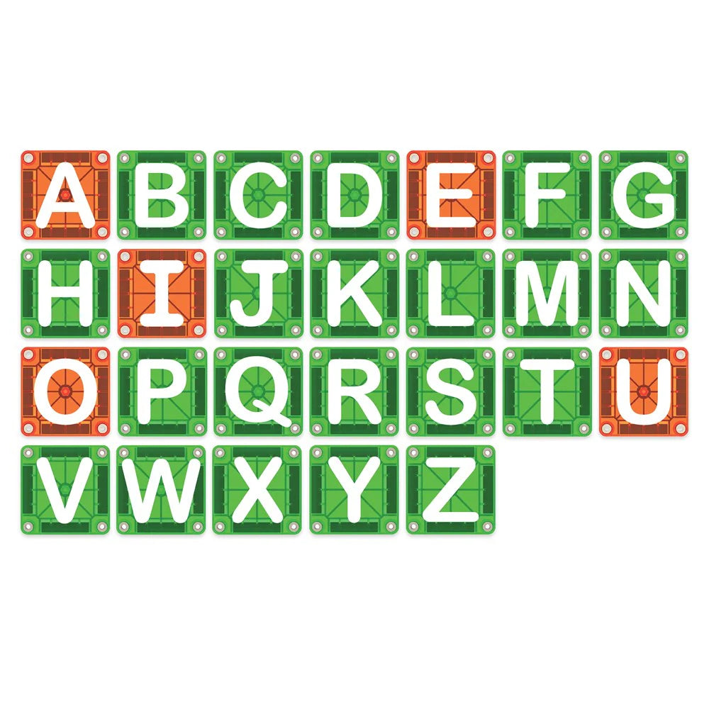 MAGNA-TILES Micro Mags Letters
