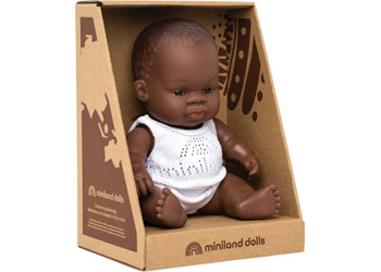 MiniLand Baby Doll Girl 21cm